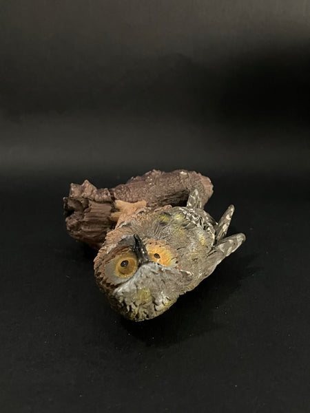 Curious Owl (Small Ornament)