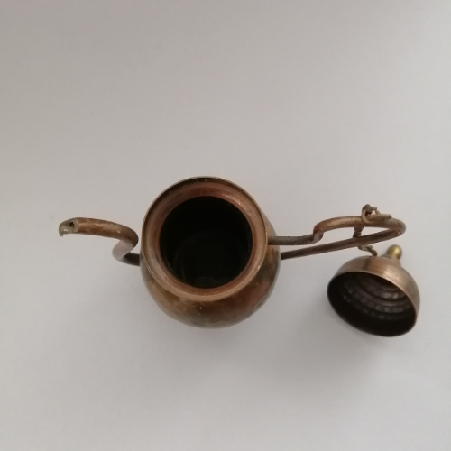 Small 'Copper' Holy Water Sprikler with Lid and Chain