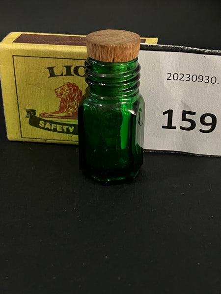 Green Bottle with Cork (Miniature, suitable for printer's tray)