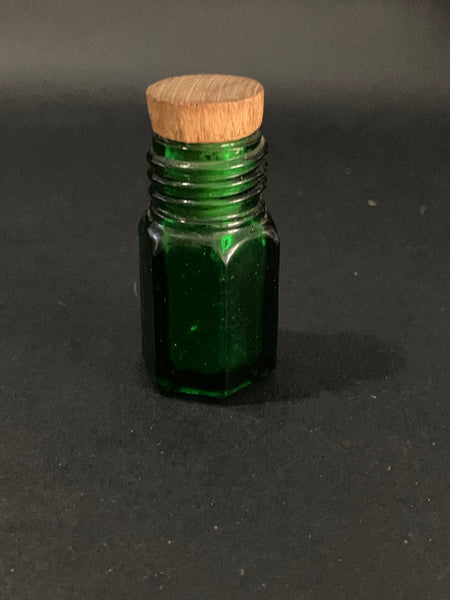 Green Bottle with Cork (Miniature, suitable for printer's tray)