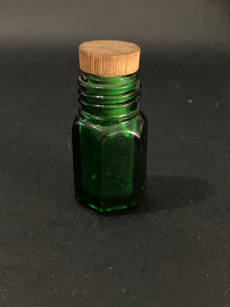 Green Bottle with Cork (Miniature, suitable for printer's tray)