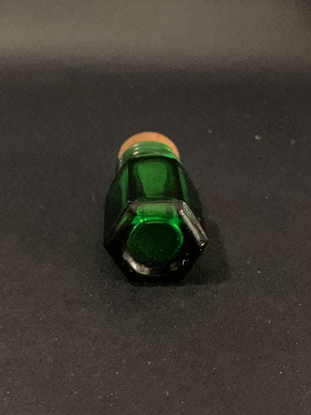 Green Bottle with Cork (Miniature, suitable for printer's tray)