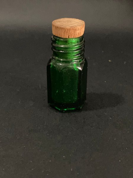 Green Bottle with Cork (Miniature, suitable for printer's tray)