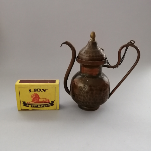 Small 'Copper' Holy Water Sprikler with Lid and Chain