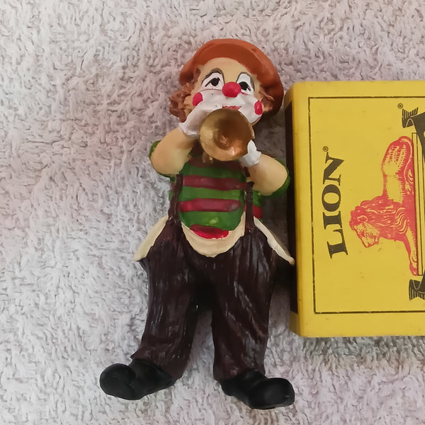 Clown with Trumpet Miniature
