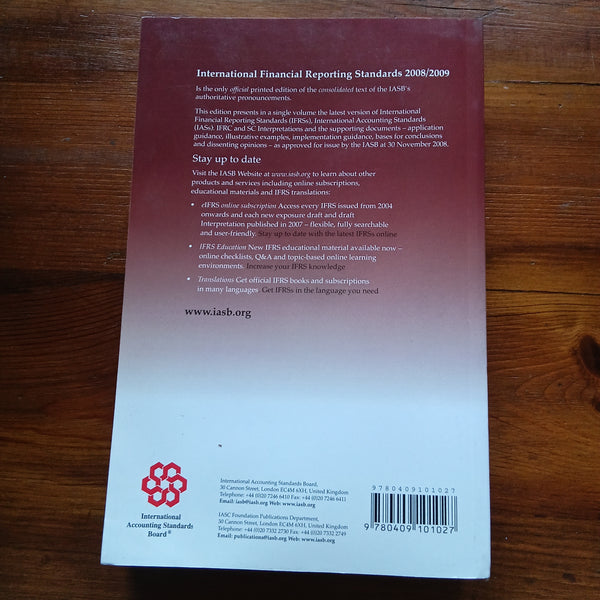 International Financial Reporting Standards - Volume 1C 2008/2009