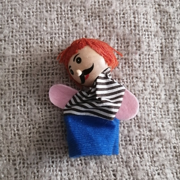 Finger Puppet Mime Artist