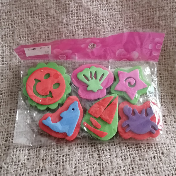 Foam Stamps (Animals) for Crafts