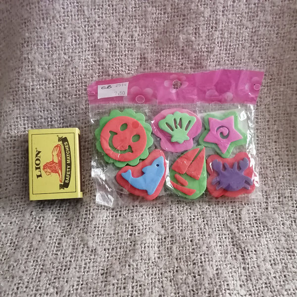 Foam Stamps (Animals) for Crafts