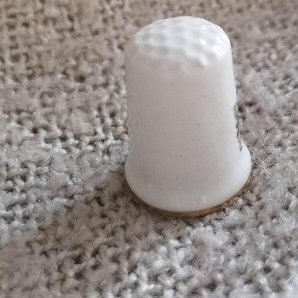 Edinburgh Castle Souvenir Thimble (suitable for Printer's Tray)