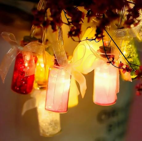 Clear Glass Bottles With Cork Stopper 7.5 x 2.2cm