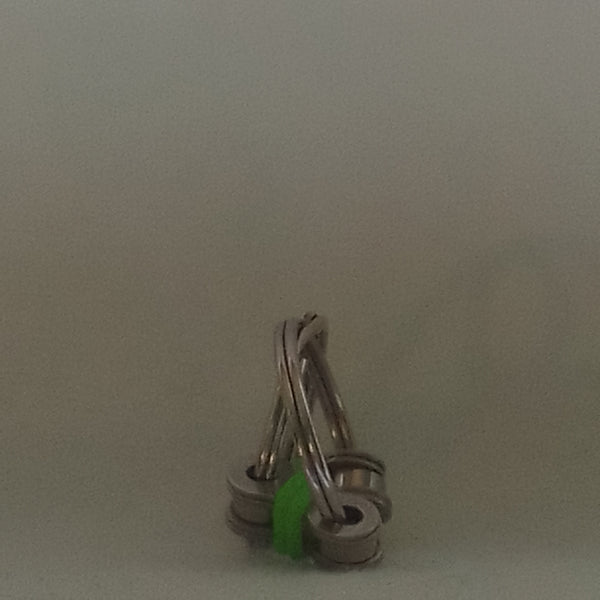 Fidget Metal Keyring