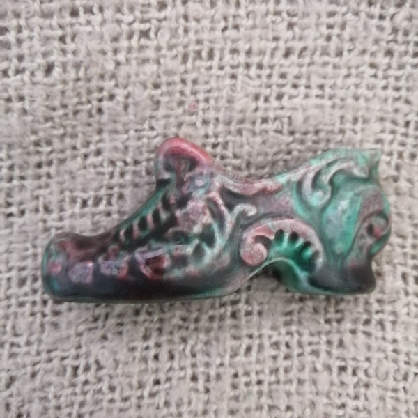 Ceramic Shoe | Boot Handmade (Miniature, suitable for printer's tray)