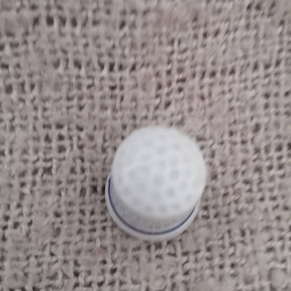 Thimble (like Delft, suitable for Printer's Tray)