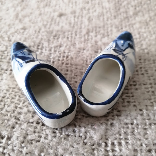 Dutch Clogs (Pair) like 'Delft' (Miniature, suitable for Printer's Tray)