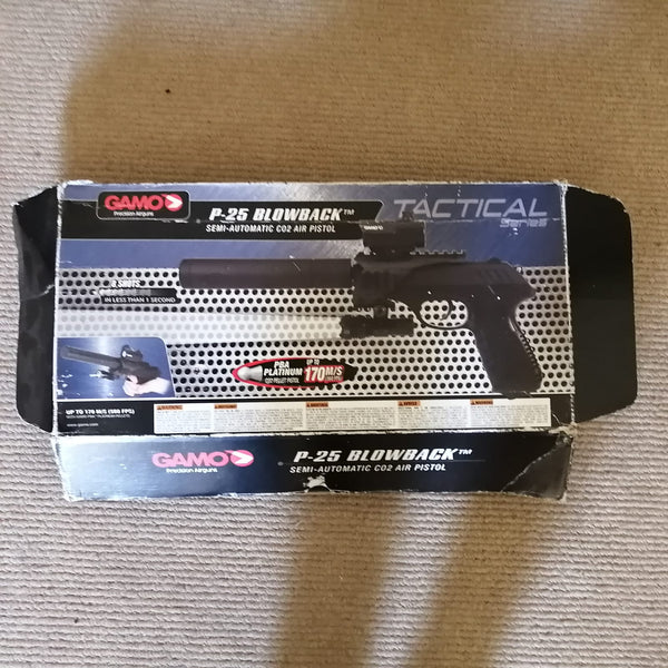 Gamo Air Pistol - P-25 Blowback Tactical