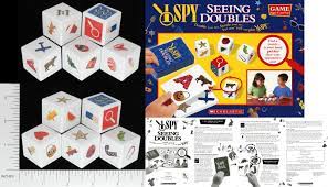I-Spy Seeing Doubles Board
