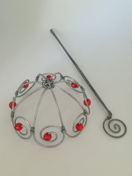 Hair Bun Cage - Large Bun Cage - Design 01