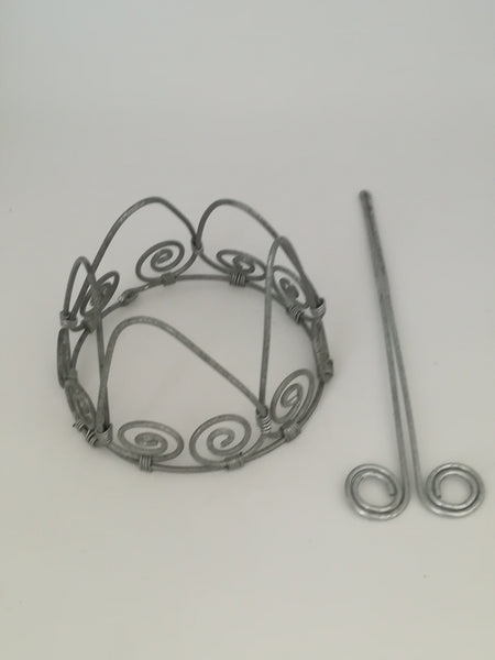 Hair Bun Cage - Medium Bun Cage - Design 04