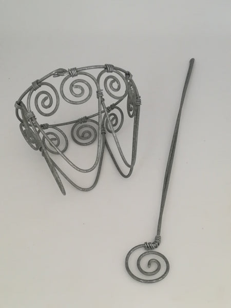 Hair Bun Cage - Medium Bun Cage - Design 10