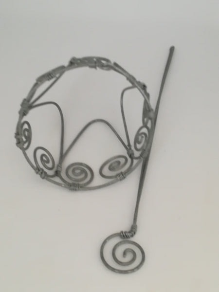 Hair Bun Cage - Medium Bun Cage - Design 10