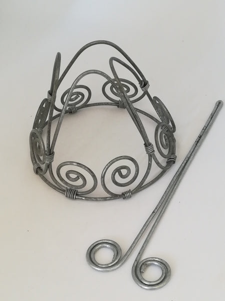 Hair Bun Cage - Medium Bun Cage - Design 15