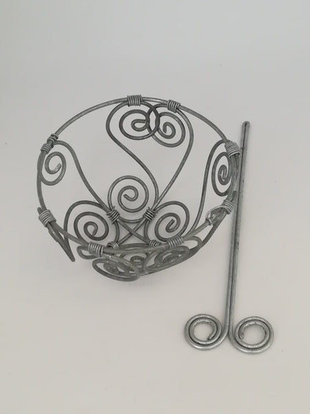 Hair Bun Cage - Medium Bun Cage - Design 18