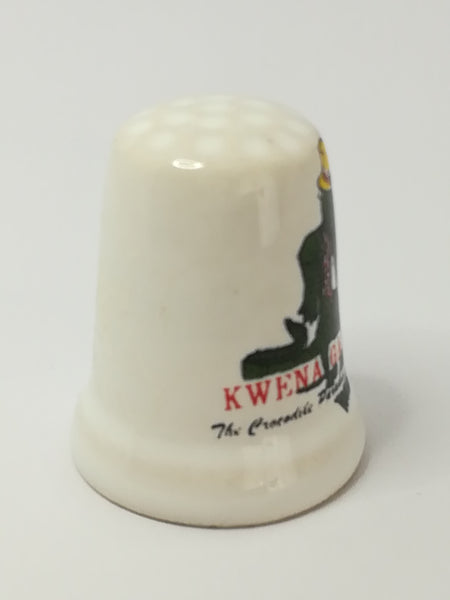 Miniature Porcelain Thimble (Kwena Gardens) (suitable for Printer's Tray)