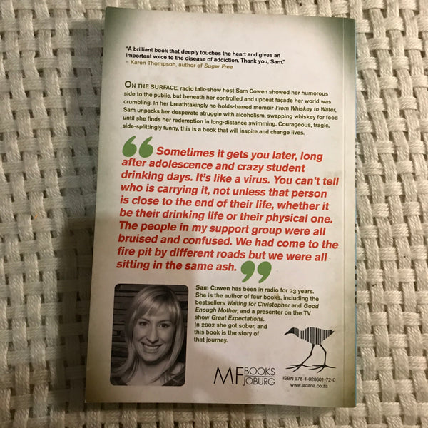 From Whiskey to Water (Sam Cowen)