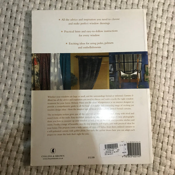 Curtains & Blinds: A Step-by-Step Guide to Perfect Window Treatments (Melanie Paine)