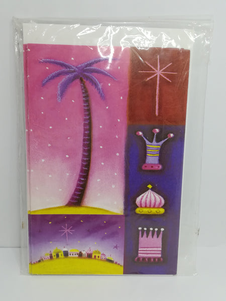 Greeting Card and Envelopes - Christmas - Style 26 - English (5 Cards)