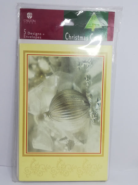 Greeting Card and Envelopes - Christmas - Style 20 - English (5 Cards)