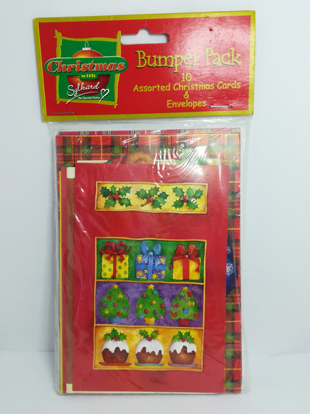 Greeting Card and Envelopes - Christmas - Style 38 - Afrikaans (10 Cards)