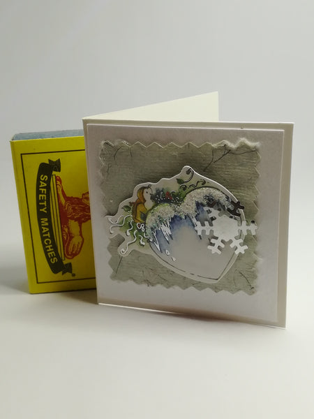 Greeting Card - Single 3-Dimensional Art Card - Heart