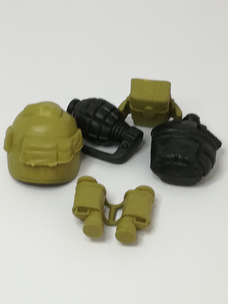 Miniature Plastic Army Toys (Miniature, suitable for printer's tray)