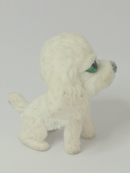 Miniature White Maltese Dog Bobblehead (In My Pocket) Collectable