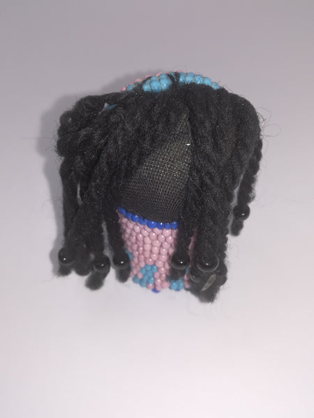 Miniature African Beaded Doll (Miniature, suitable for printer's tray)