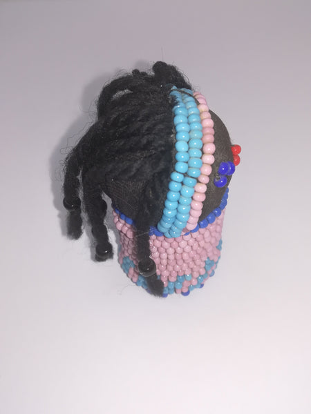 Miniature African Beaded Doll (Miniature, suitable for printer's tray)