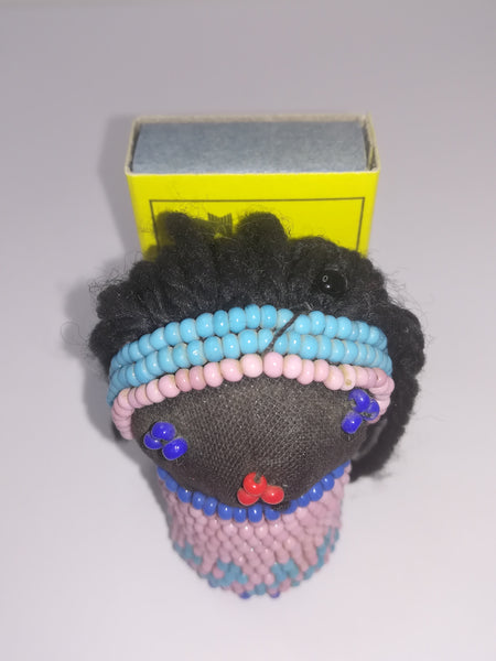 Miniature African Beaded Doll (Miniature, suitable for printer's tray)