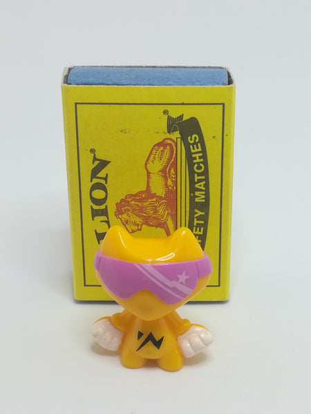 Miniature Orange Cat Purple Sunglasses & White Gloves (Miniature, suitable for printer's tray)