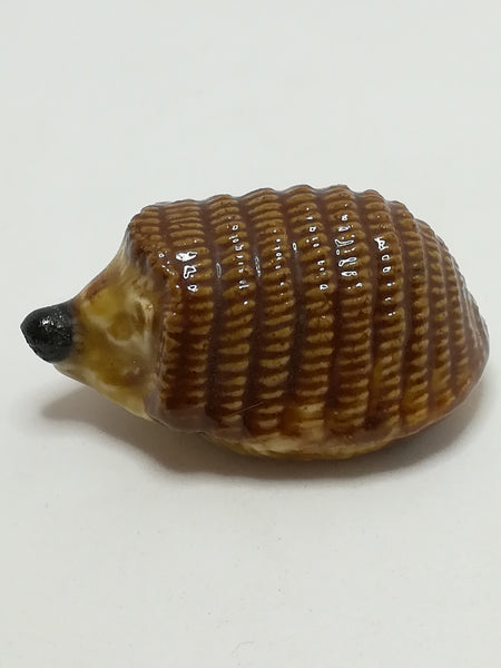 Miniature Ceramic Glazed Hedgehog (Miniature, suitable for printer's tray)