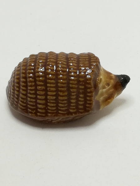 Miniature Ceramic Glazed Hedgehog (Miniature, suitable for printer's tray)