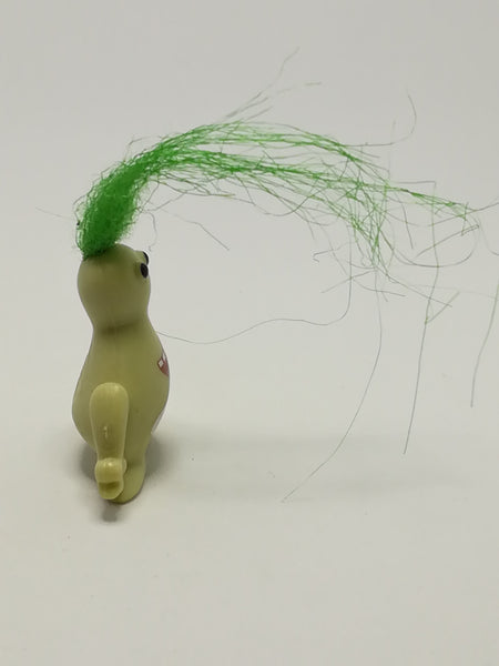 Miniature Olive & White Troll Green Hair (Miniature, suitable for printer's tray)