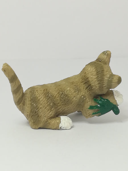 Miniature Cat - Flower in Mouth (In My Pocket) Collectable