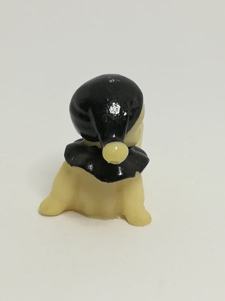 Miniature Cream White & Black Doll (Miniature, suitable for printer's tray)