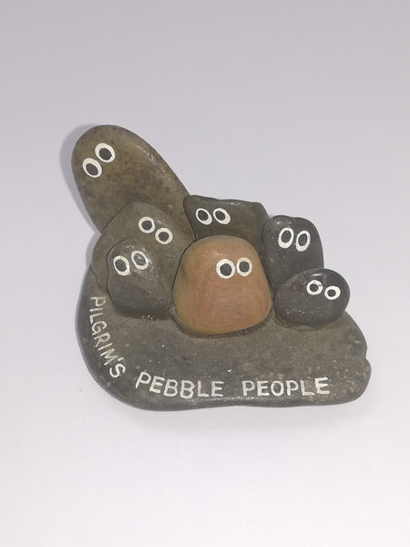 Miniature Pilgrim's Pebble People (Miniature, suitable for printer's tray)