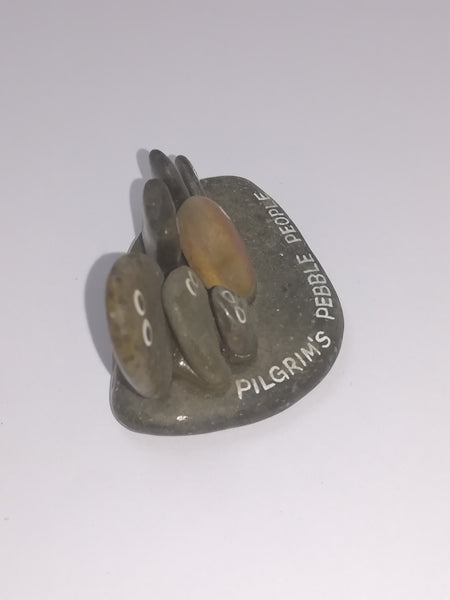 Miniature Pilgrim's Pebble People (Miniature, suitable for printer's tray)