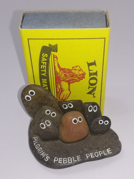 Miniature Pilgrim's Pebble People (Miniature, suitable for printer's tray)