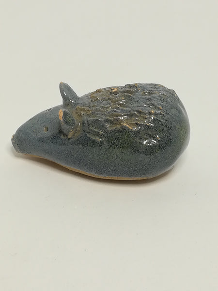 Miniature Ceramic Blue Mouse (Miniature, suitable for printer's tray)