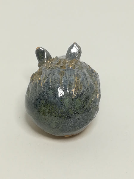 Miniature Ceramic Blue Mouse (Miniature, suitable for printer's tray)